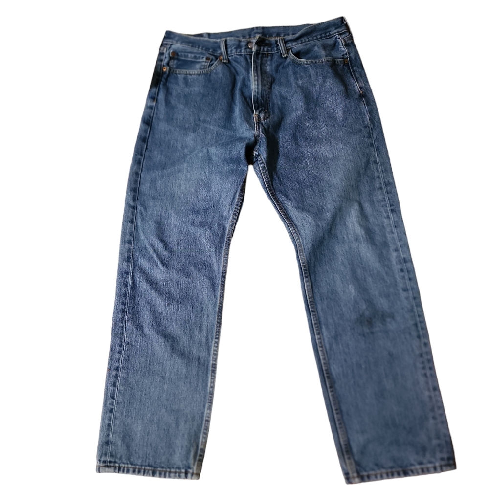 Men's Levi Strauss classic relaxed fit, light blue, 36/30, 505.